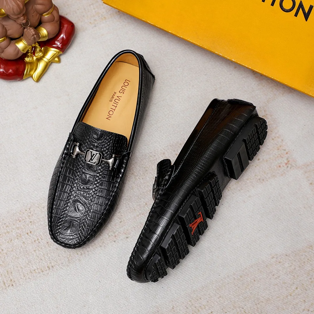Men's shoes 💰360 💰 LV Louis Vuitton's top-quality Peaches men's shoes 💯Original copy of the official website, the upper is made of imported official website 1:1 material ❌Italian 🇮🇹 cowhide surface, imported pigskin lining. It’s definitely not made with ordinary craftsmanship, it’s the model used by celebrities! The factory’s craftsmanship is designed to create the most perfect shoes for trendy men! Colors available! 38-45 yards